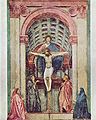 Holy Trinity, Masaccio, church of Santa Maria Novella in Florence, 1425−1427