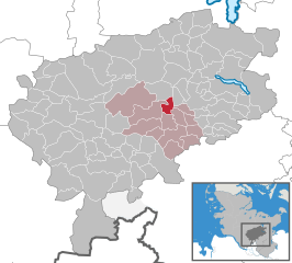 Kaart van Wittenborn