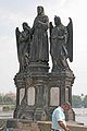 Statua di San Francesco d'Assisi, opera di Emanuel Max del 1855