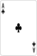 Ace of clubs