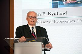 Finn Kydland vuonna 2015.