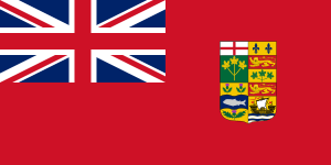 Версия флага Канады в букваре 1925 года