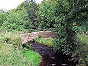 Footbridge over the River Worth near Lumbfoot