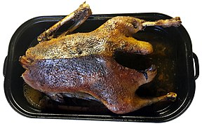 Roast goose