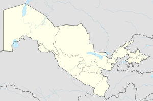 Карасув. Карта розташування: Узбекистан