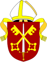 Coat of arms of the Diocese of Exeter