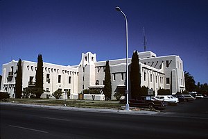 Former Doña Ana County courthouse in Las Cruces