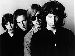 The Doors. V.l.n.r: John Densmore, Robby Krieger, Ray Manzarek, Jim Morrison.