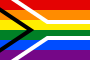 South Africa Gay pride flag of South Africa[97][98][99]