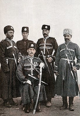Кавалеристы из карапапахского кавалерийского полка «Хамидие»