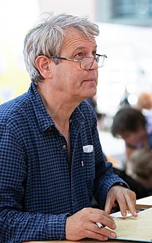Scheffler at the 2018 Frankfurt Book Fair