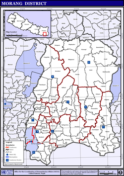 चुनावी क्षेत्र सहित गाउँपालिका/न.पा. विभाजित नक्साको अवस्थिति