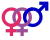 Символ бисексуальных женщин