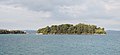 The Agios Dionysios island, at the Gulf of Igoumenitsa