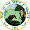Lambang resmi Negara Bagian Indiana