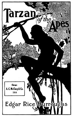 Издание книги «Тарзан. Приёмыш обезьяны» 1914 года