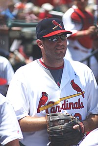 Troy Glaus i St. Louis Cardinals dräkt 2008.