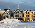 Historiese stoorhuise op Oulu se markplein is omskep in restaurante