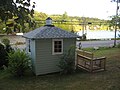 Camera obscura a Marco Ellis ficta modo casa montana Adirondack, Lake Flower in vico Saranac Lake Novi Eboraci