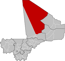 Circondario di Timbuctù – Localizzazione