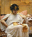 Kleopatra (1888) John William Waterhouse