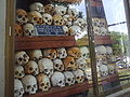 Crânios do Massacre de Ba Chúc (Vietnã, 18 de Abril de 1978) (ver: Assassinatos em massa sob regimes comunistas).
