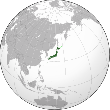 日本的位置