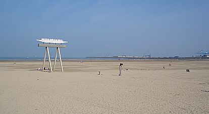 La plage de Zeebruges