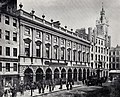 Tontine Buildings, Tolbooth, Steeple and King William equestrian statue at Glasgow Cross, 1868 photograph by Thomas Annan