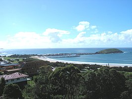 De haven van Coffs Harbour