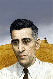 Illustration of J. D. Salinger used for the cover of Time magazine