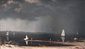 Martin Johnson Heade : Orage sur la baie de Narragansett (1868)