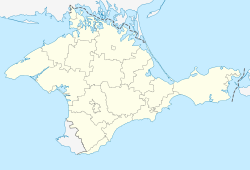 塞瓦斯托波尔在克里米亚的位置