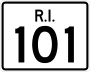 Route 101 marker