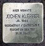 Stolperstein, Teutonenstraße 23, in Berlin-Nikolassee