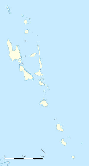Éfaté Island is located in Vanuatu