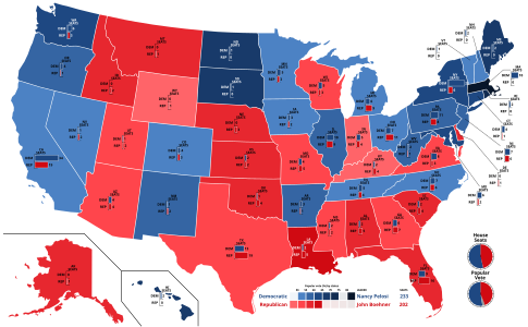 Popular vote by states