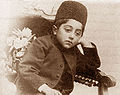 احمدشاه در شش سالگی.