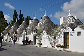 Los trulli de Alberobello.