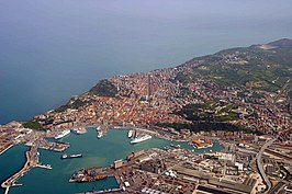 Ancona van boven gezien