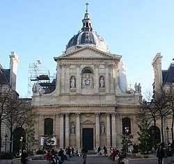 Sorbonnen Pyhän Ursulan kappeli ja sen edessä oleva aukio, Place de la Sorbonne