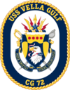 Badge de l'USS Vella Gulf.