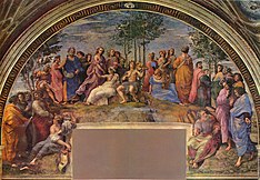 Az irodalmi „Parnasszosz” a tökély és halhatatlanság jelképe, a költészet otthona Raffaello Sanzio alkotása