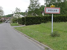 Entrée de Veslud.