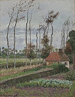 Camille Pissarro, Le Potager du manoir d’Ango, (1899)