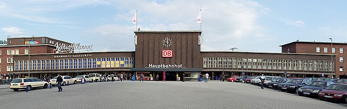 Hauptbahnhof van Duisburg