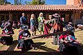 Jill Biden at the Center for Traditional Textiles in Cusco, Peru