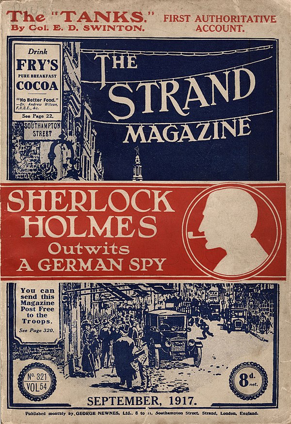 The Strand Magazine (cover), vol. 65, no. 321, September 1917