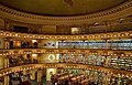 Interior dunha librería en Buenos Aires.