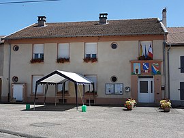 The town hall in Ogéviller